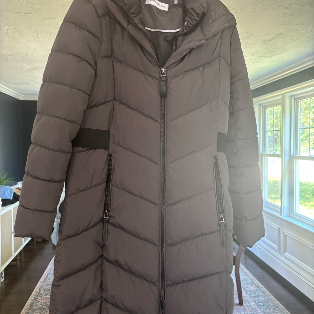 Calvin Klein Women's Black Puffer Coat
